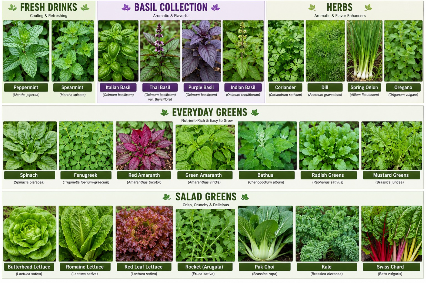 SmartGrow Plant Varieties